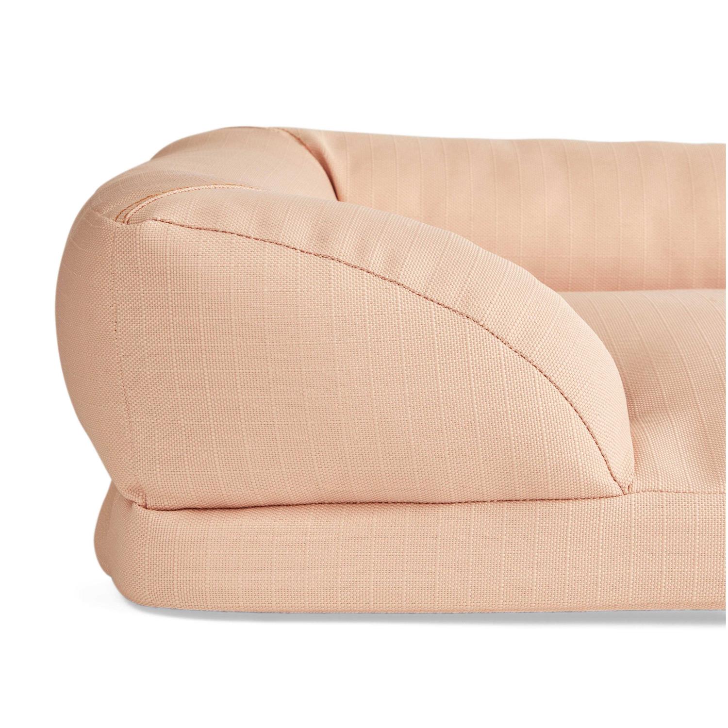 Reddy Durable Recycled Fabric Pink Dog Bed