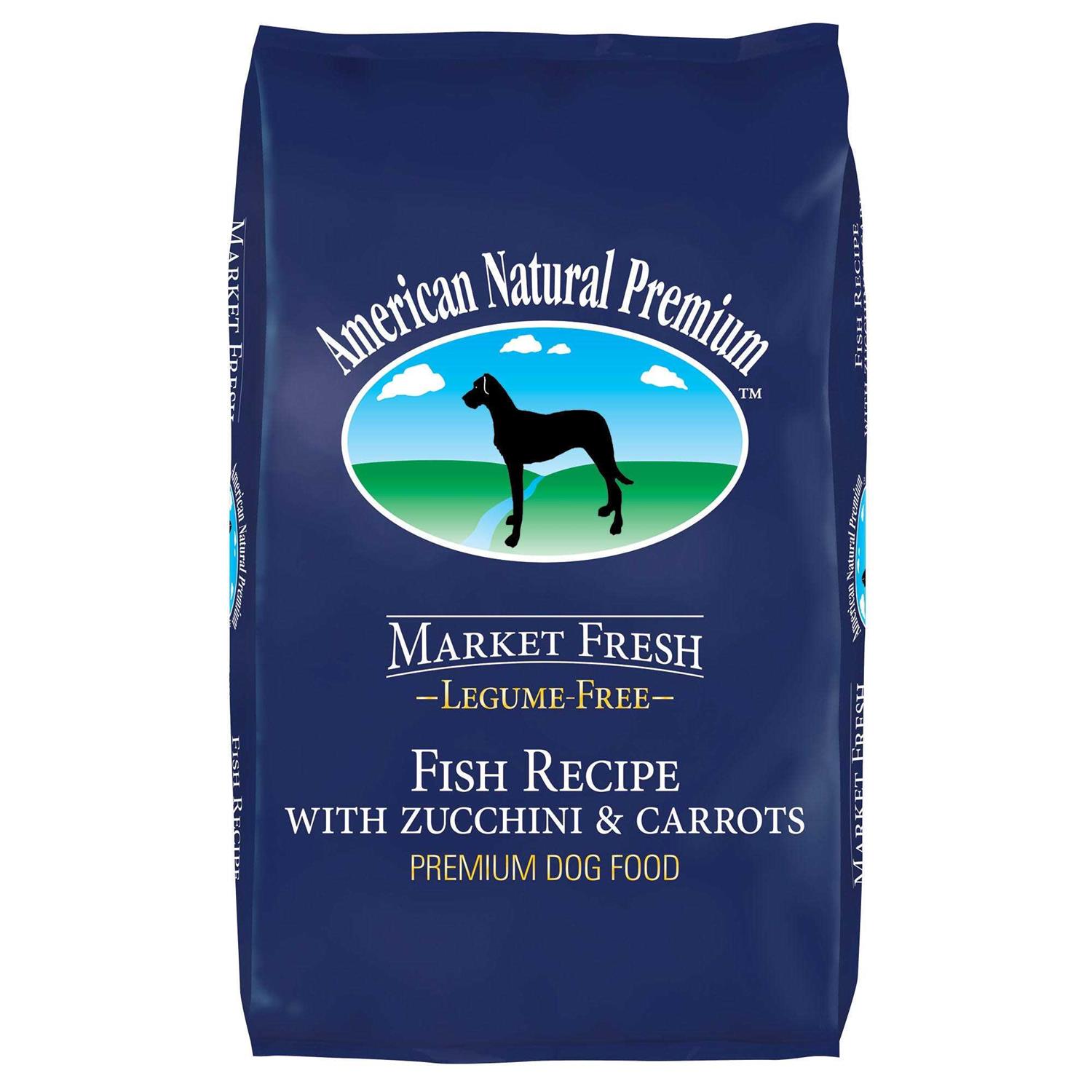 American Natural Premium Market Fresh Fish Recipe with Zucchini & Carrots Dry Dog Food