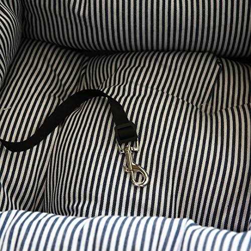 BLOBLO Dog Car Seat Pet Booster Seat Pet Travel Safety Car Seat Dog Bed for Car with Storage Pocket