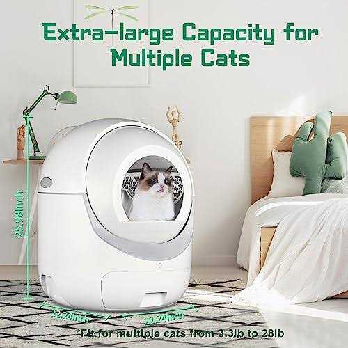 Cleanpethome Self Cleaning Cat Litter Box