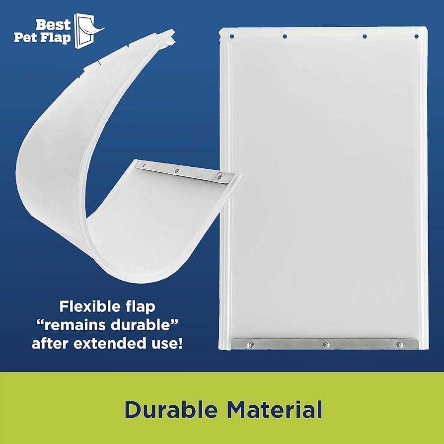 Best Pet Flap XL Replacement Dog Door Flap Compatible with Ideal Pet Products Designer Series Dsprfxl Rfxln