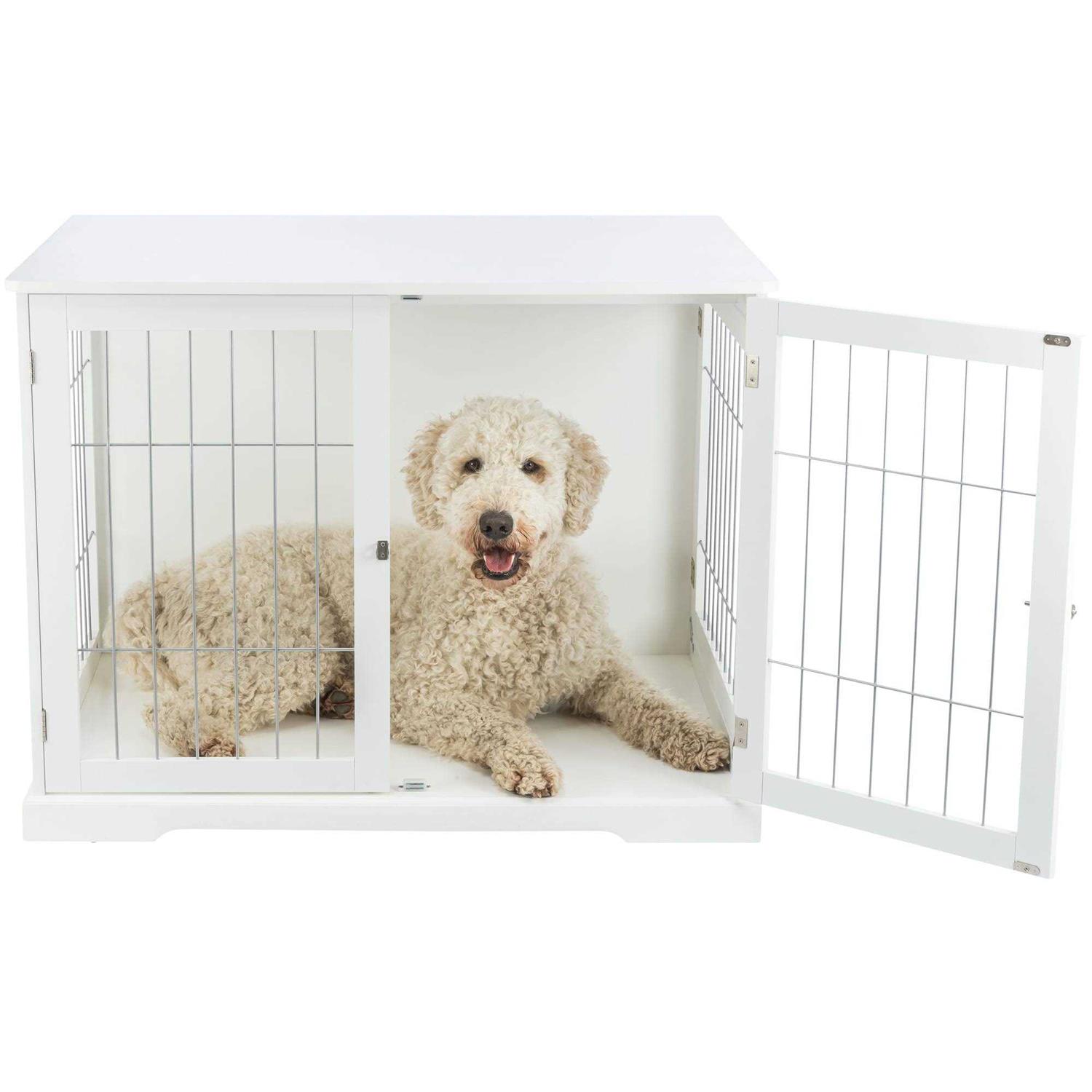 TRIXIE Pet Home End Table Indoor Kennel Furniture Style Crate
