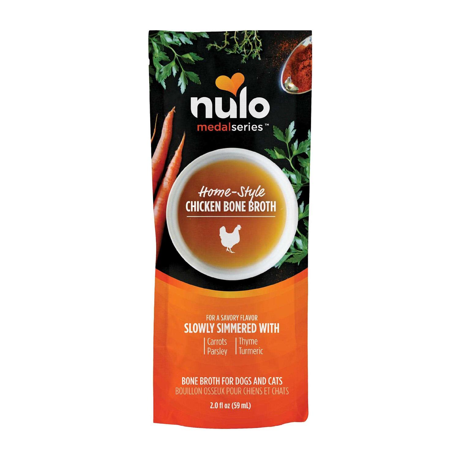 Nulo MedalSeries All Life Stage Bone Broth Wet Dog & Cat Food Topper
