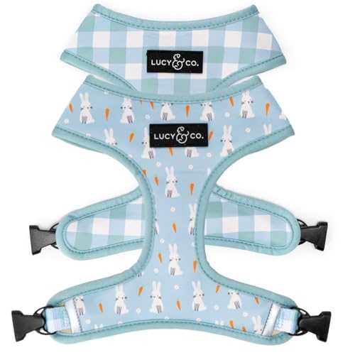 The Funny Bunny Reversible Dog Harness | Lucy & Co Medium