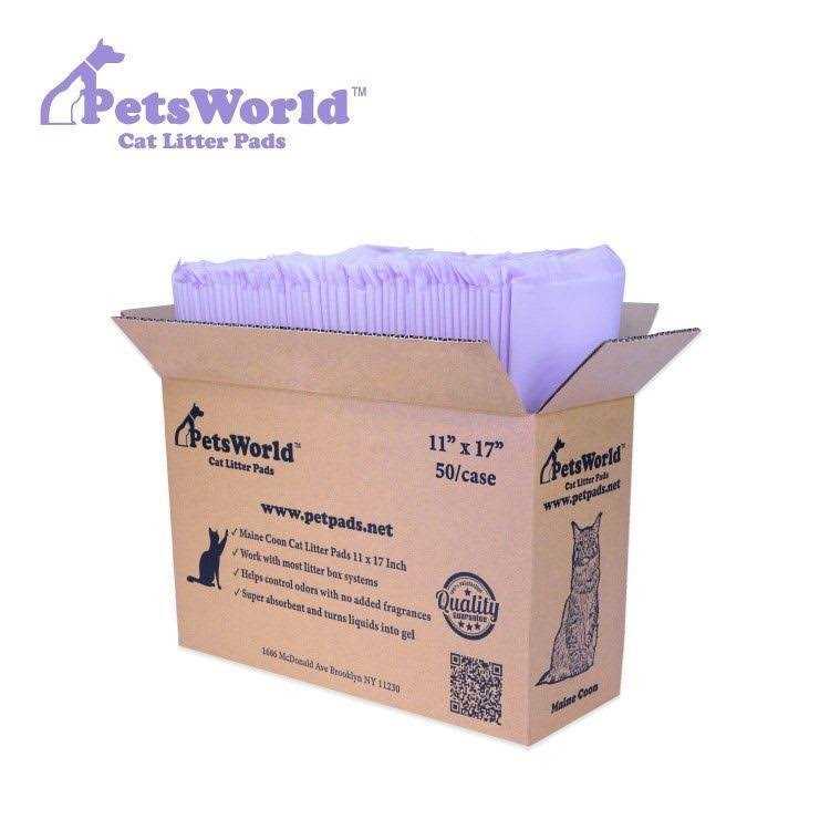 PETSWORLD Cat Pads Refills for Tidy Cats Breeze Litter System for Cat Litter Box