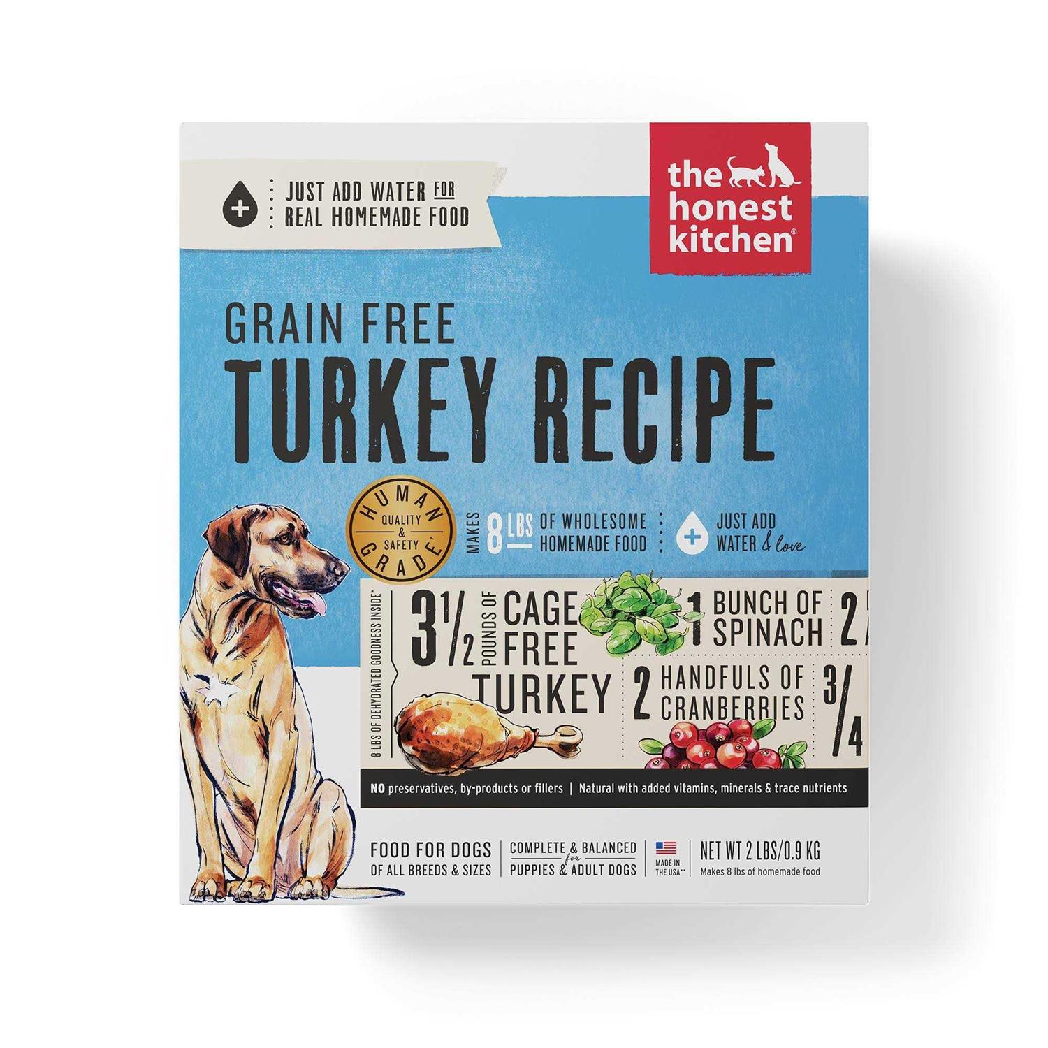 The Honest Kitchen Dehydrated Grain Free Turkey Dog Food