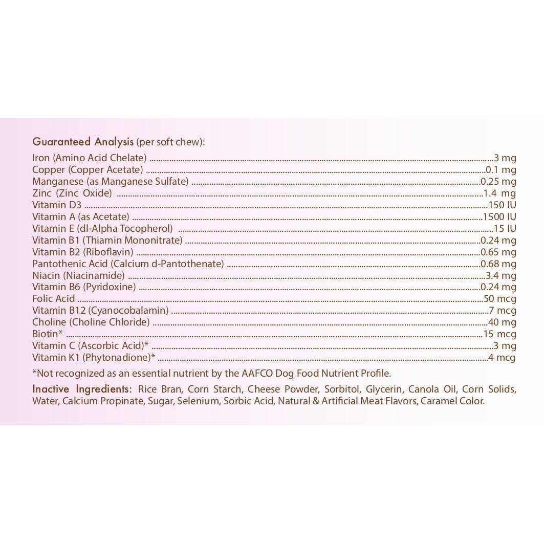 Healthy Breeds Chihuahua Multi-Vitamin Soft Chews 60 Count