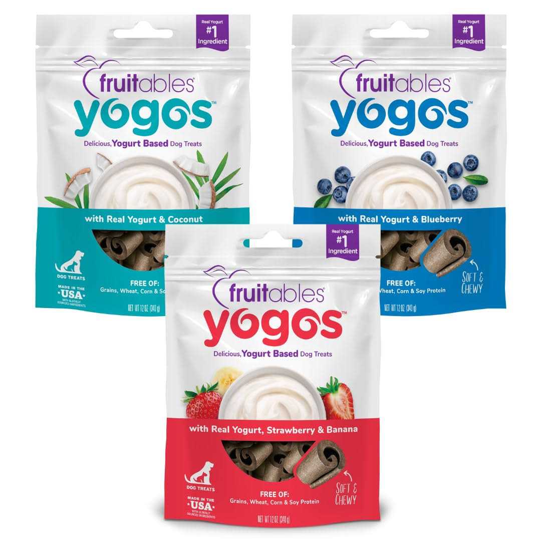 Fruitables Yogos Yogurt Dog Treats