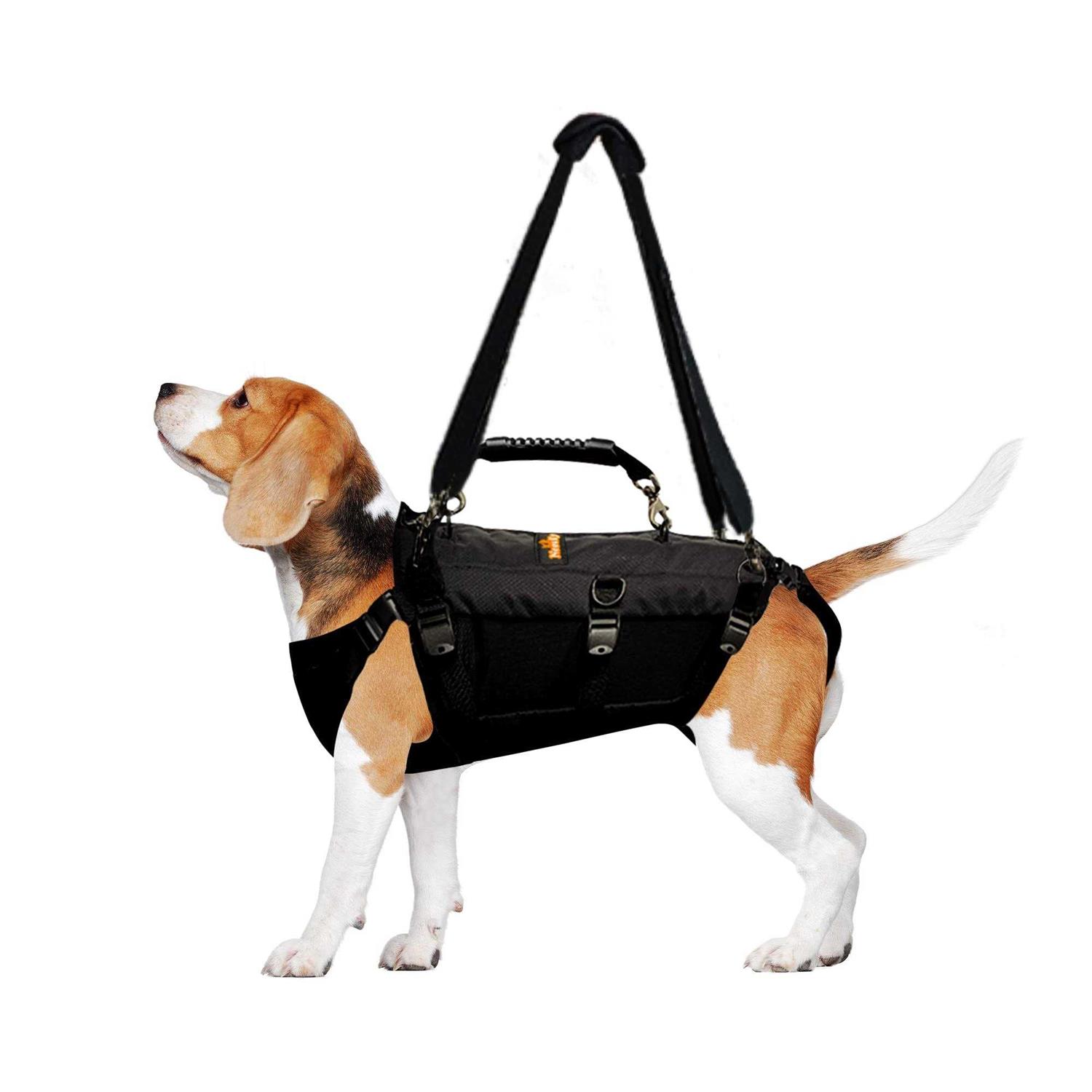 NeoAlly Sturdy Dog Lift Harness Full Body Support & Mobility Aids System 5-in-1 Lifting Support, Carry Sling, Vest Harness, Back Brace, and Anxiety