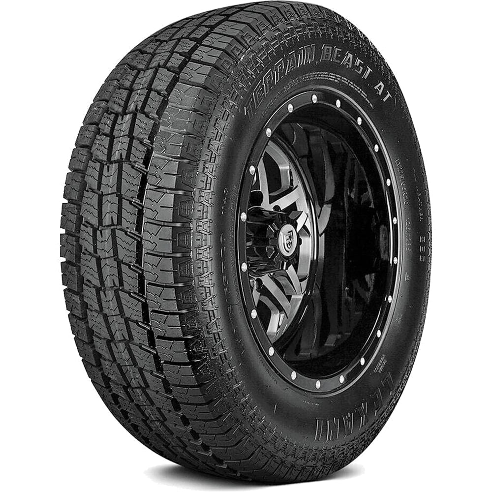 Lexani Terrain Beast AT All Terrain LT245/75R16 120/116S E Light Truck Tire Fits: 2015 Toyota Tacoma TRD Pro. 1995-2002 Chevrolet Tahoe LT