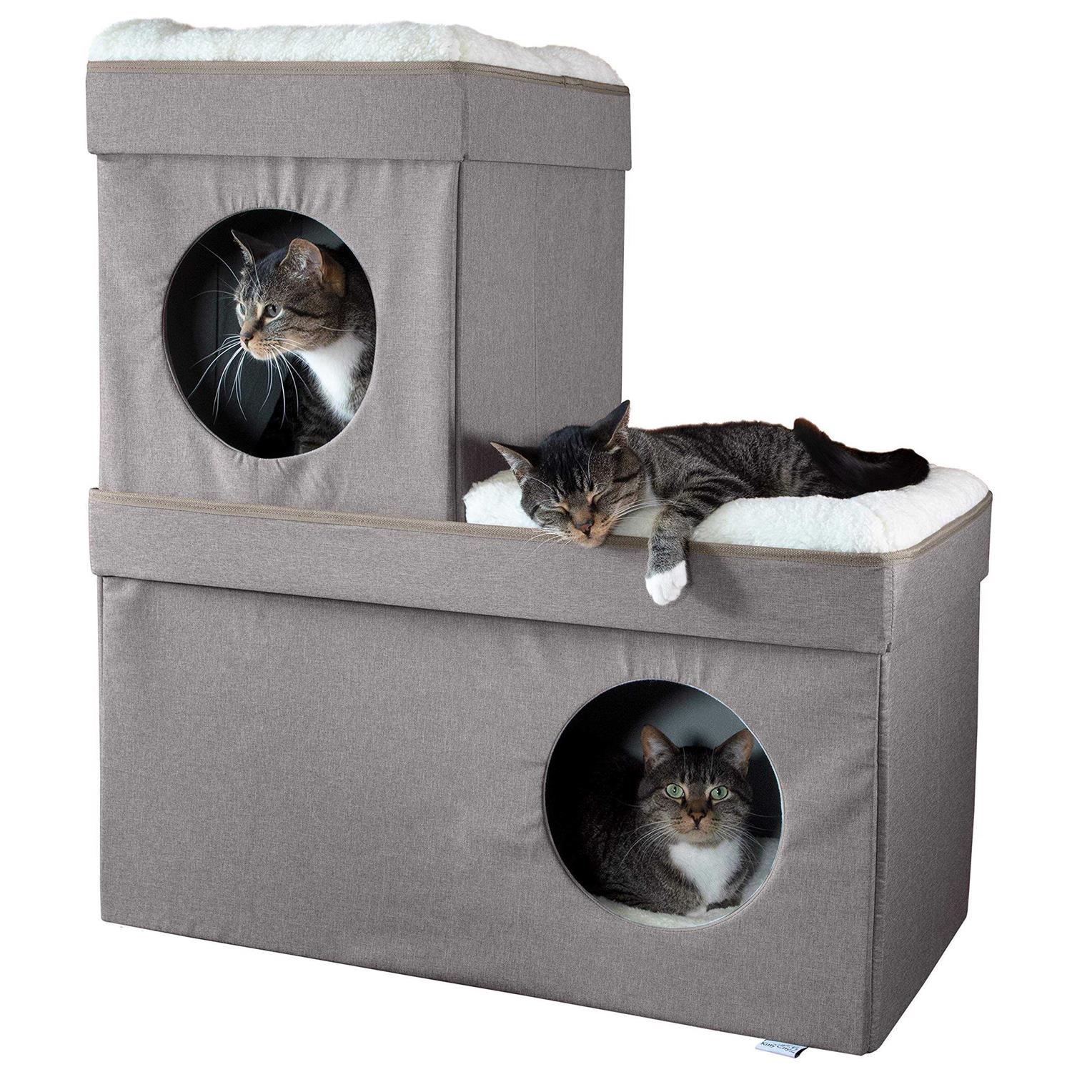 Kitty City Large Stackable Cat Condo