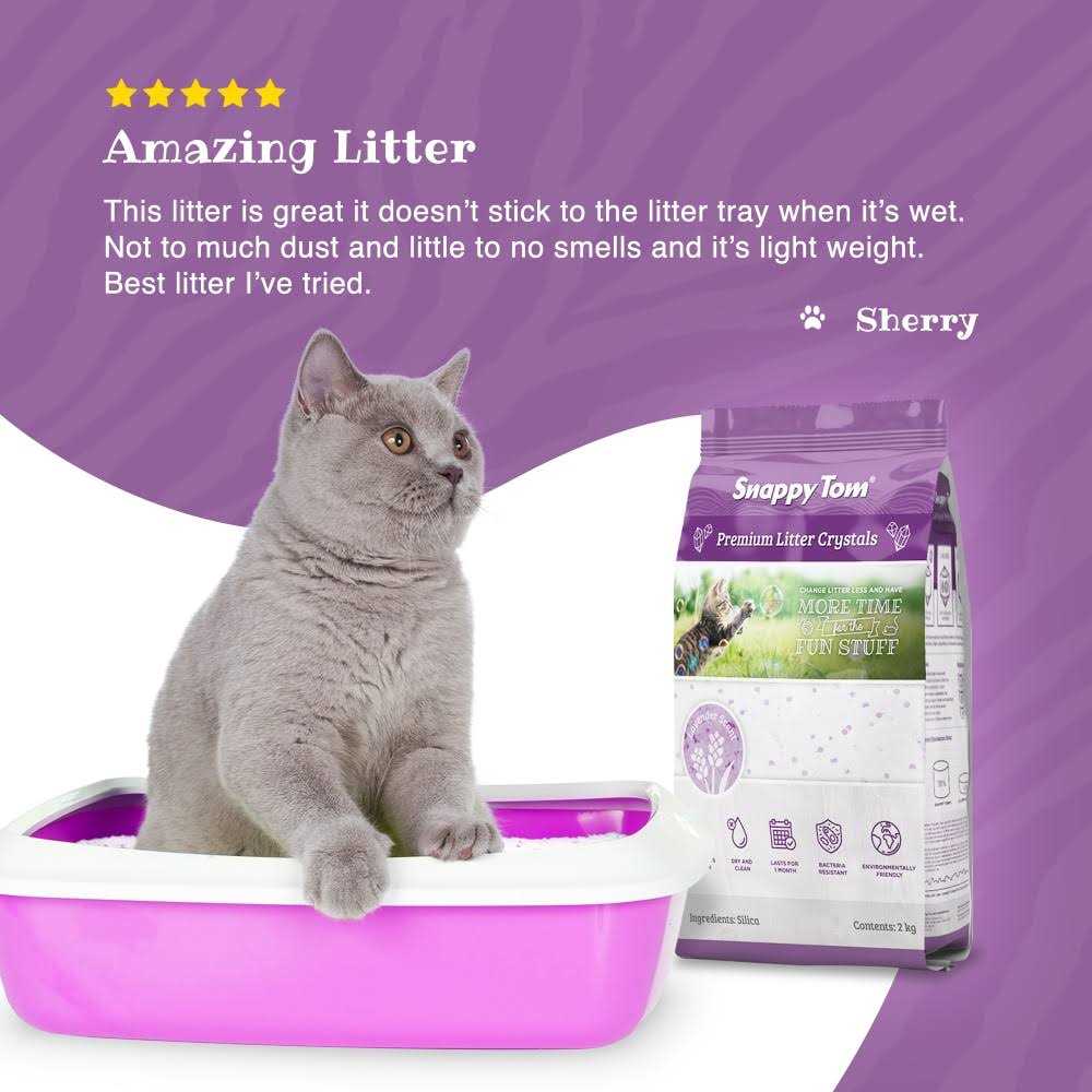 Snappy Tom Crystal Cat Litter