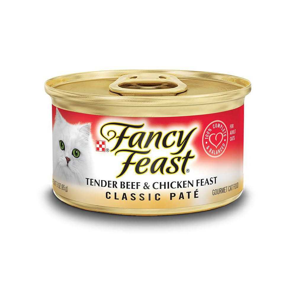 Fancy Feast Classic Beef & Liver Canned Cat Food