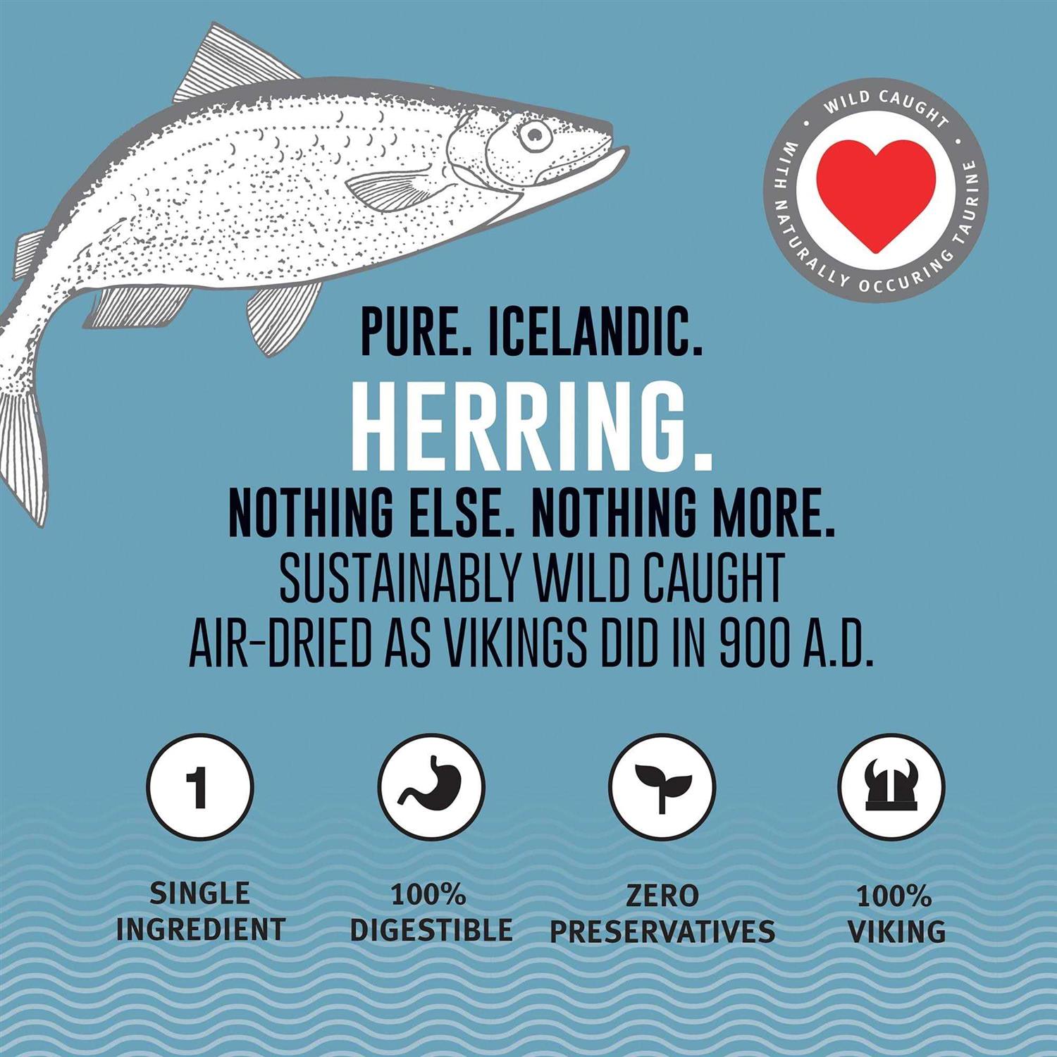 Icelandic+ Dog Herring Fish Whole