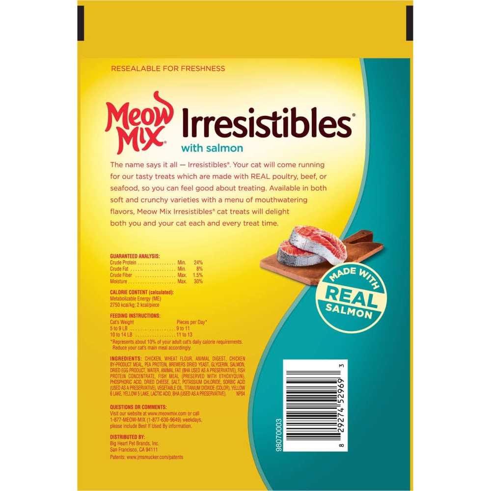 Meow Mix Irresistibles Cat Treats Soft