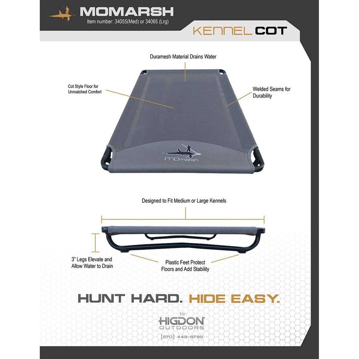 MOmarsh Kennel Cot