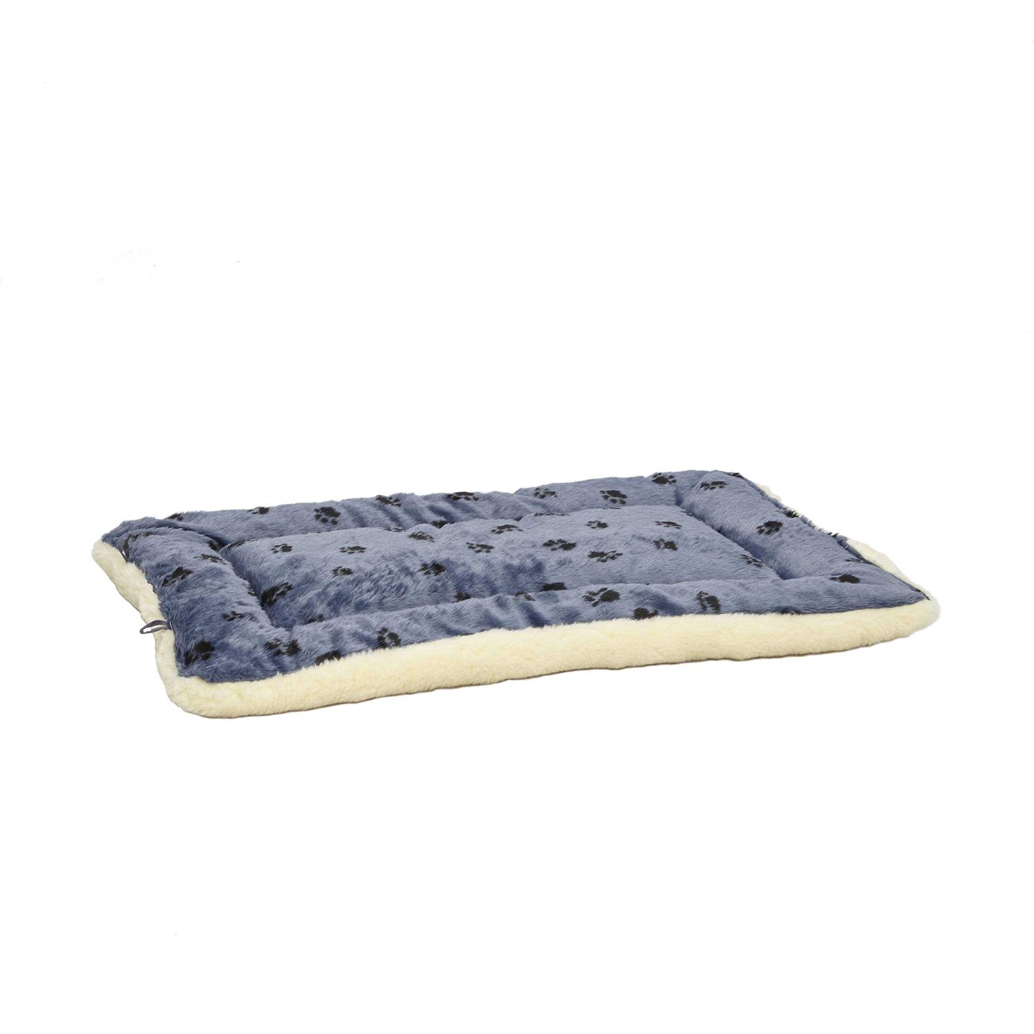 Midwest Reversible Paw-Print Pet Bed
