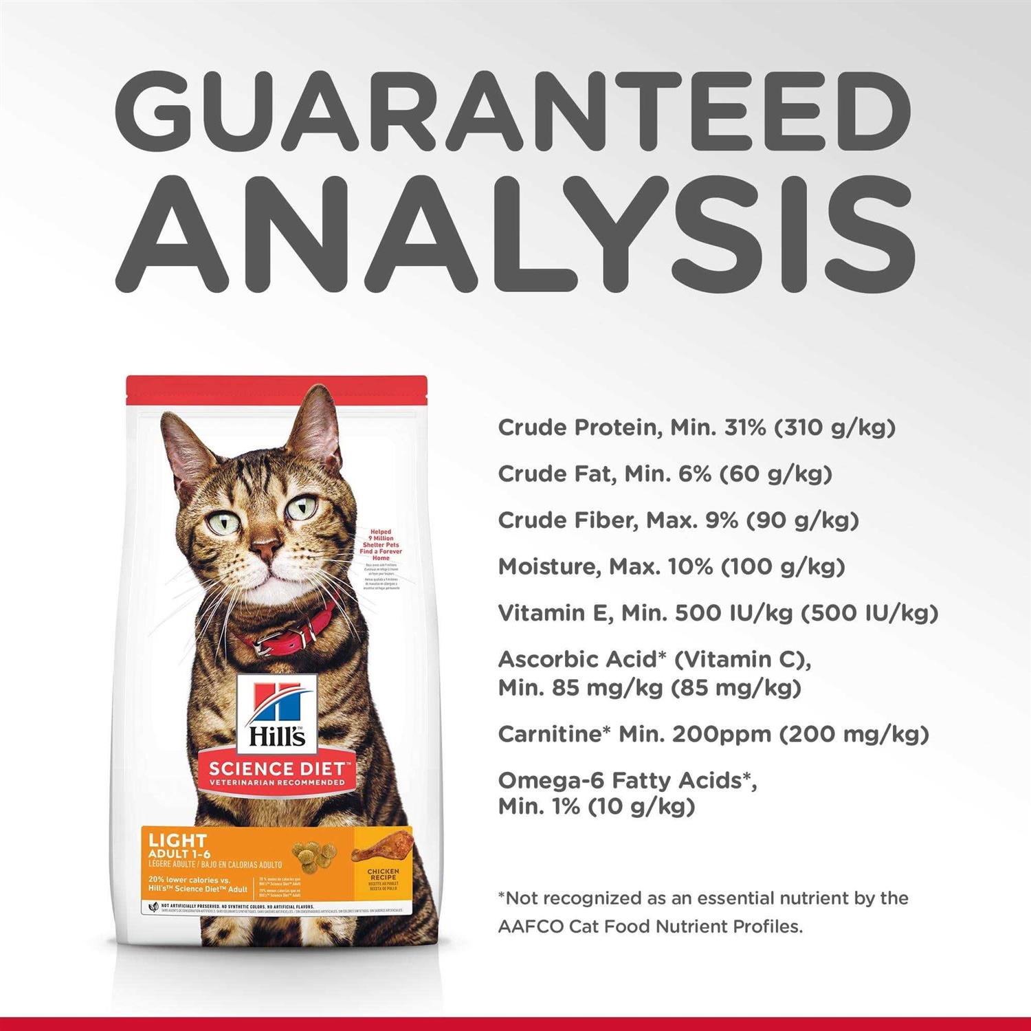 Science Diet Adult Cat Light Dry Food