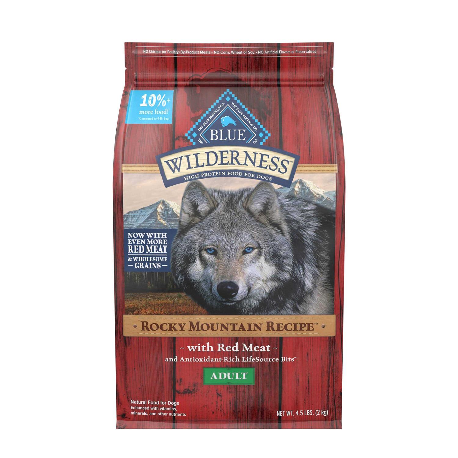 Blue Buffalo Wilderness Rocky Mountain Recipe Dog Food