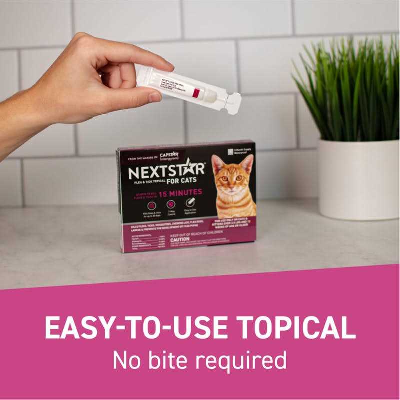 Nextstar Flea and Tick Topical for Cats