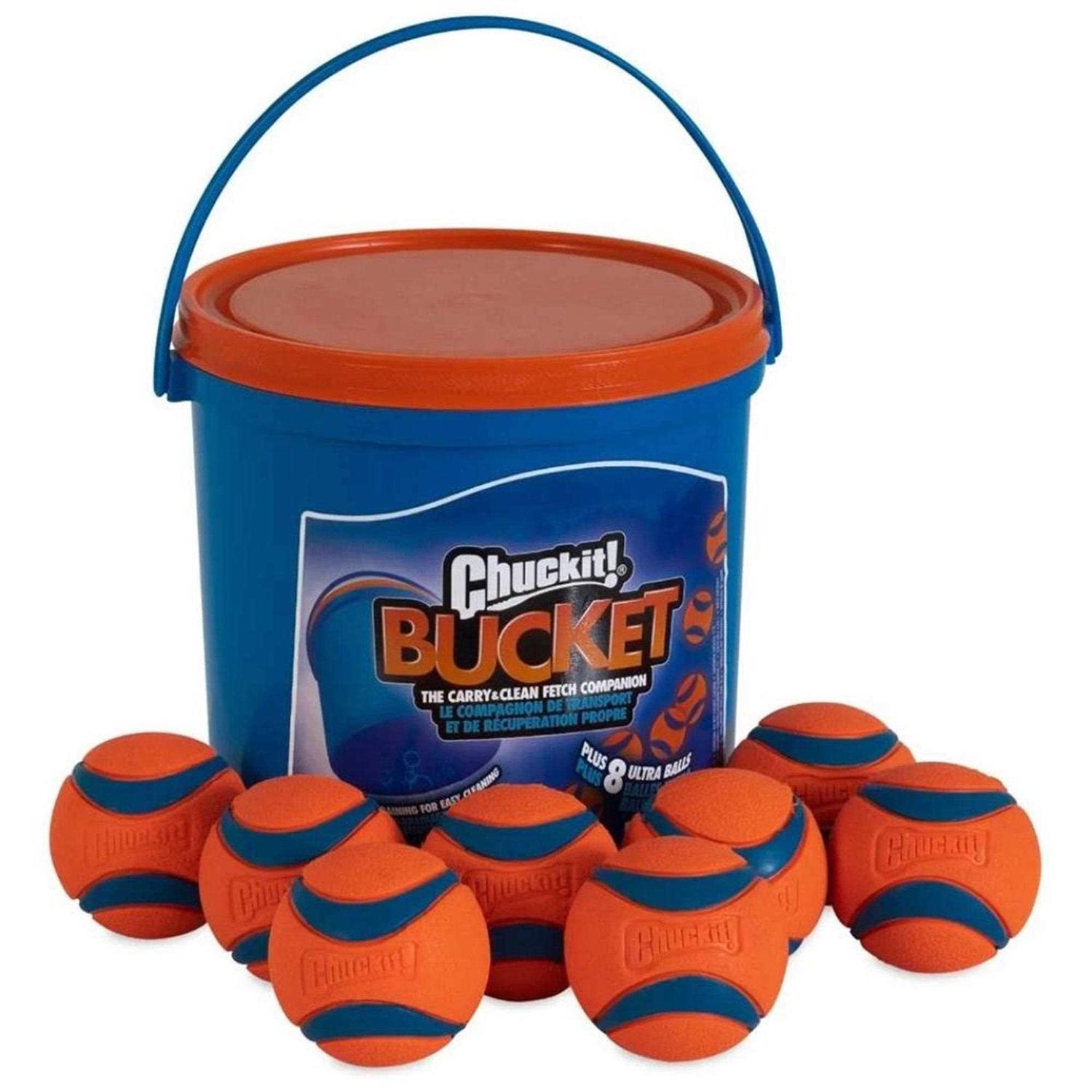Chuckit! Bucket with Ultra Ball Dog Toy