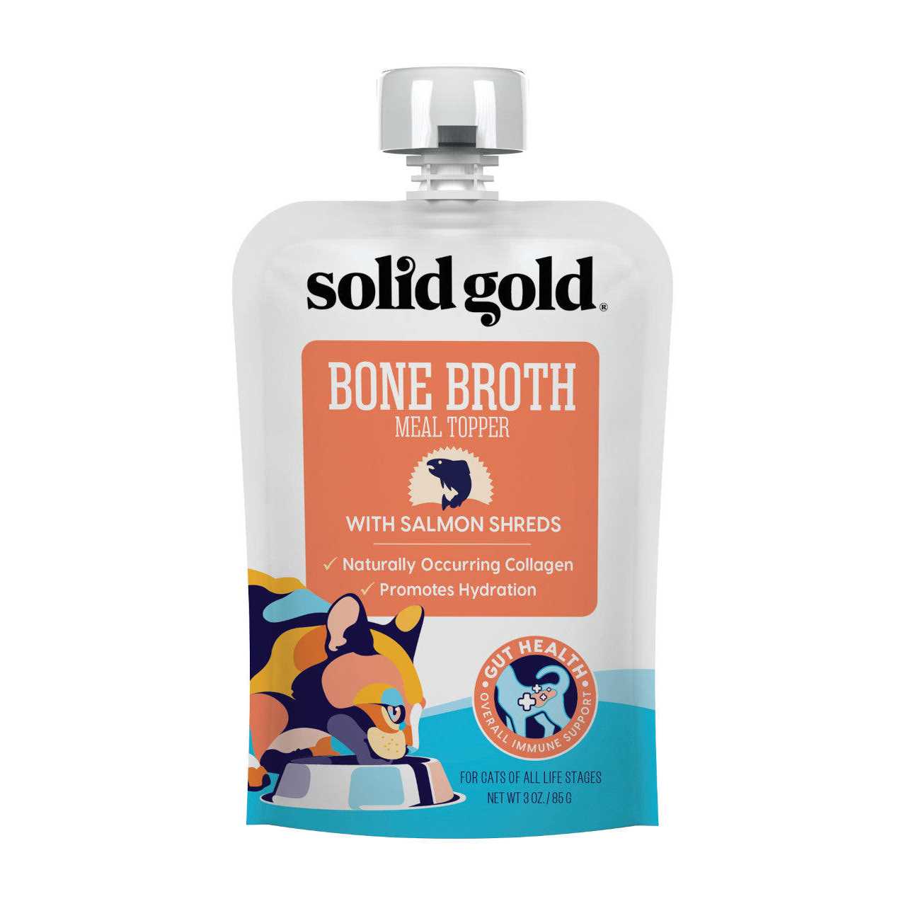 Solid Gold Bone Broth Shreds Meal Topper