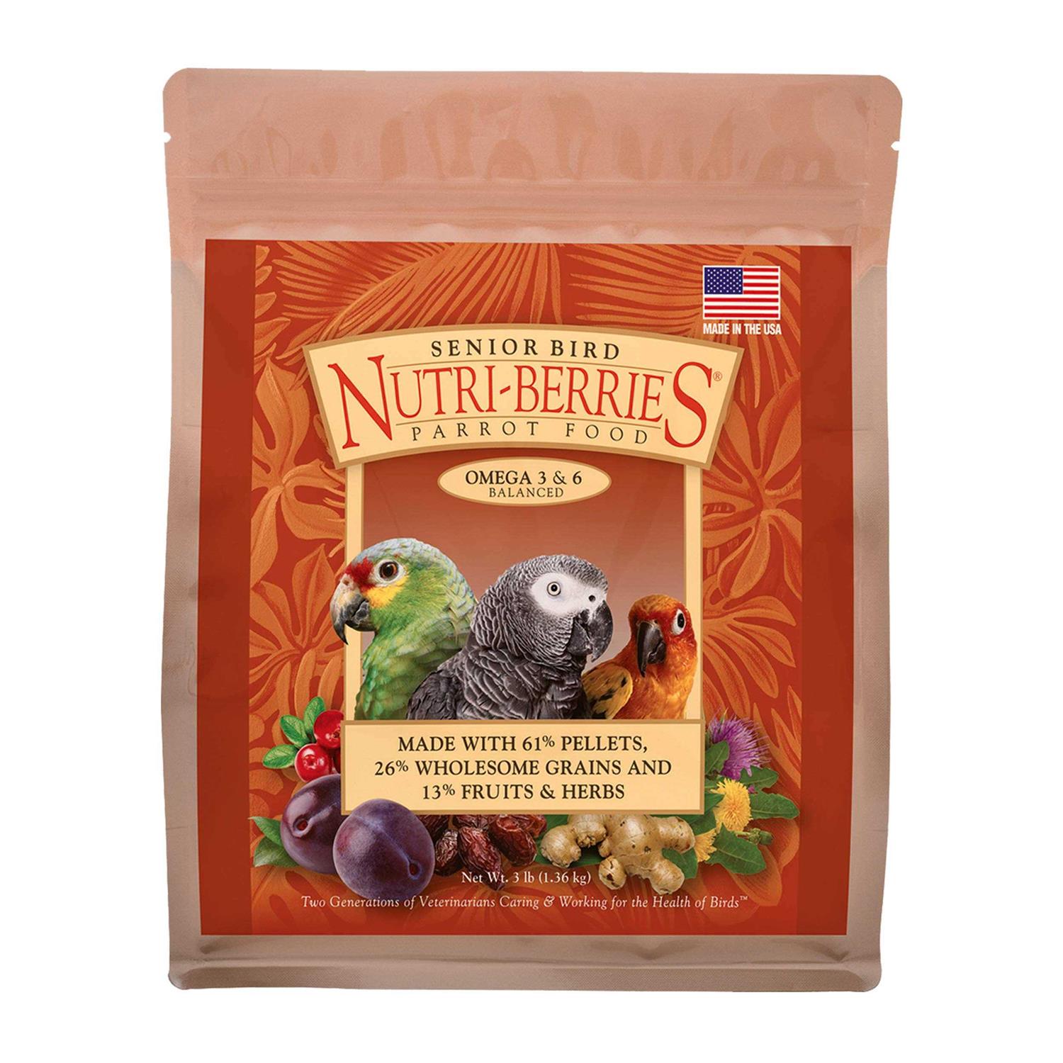 Lafeber Senior Bird Nutri Berries Parrot Food