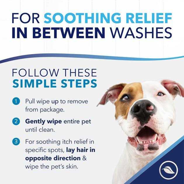 Tropiclean OxyMed Soothing Allergy Relief Wipes