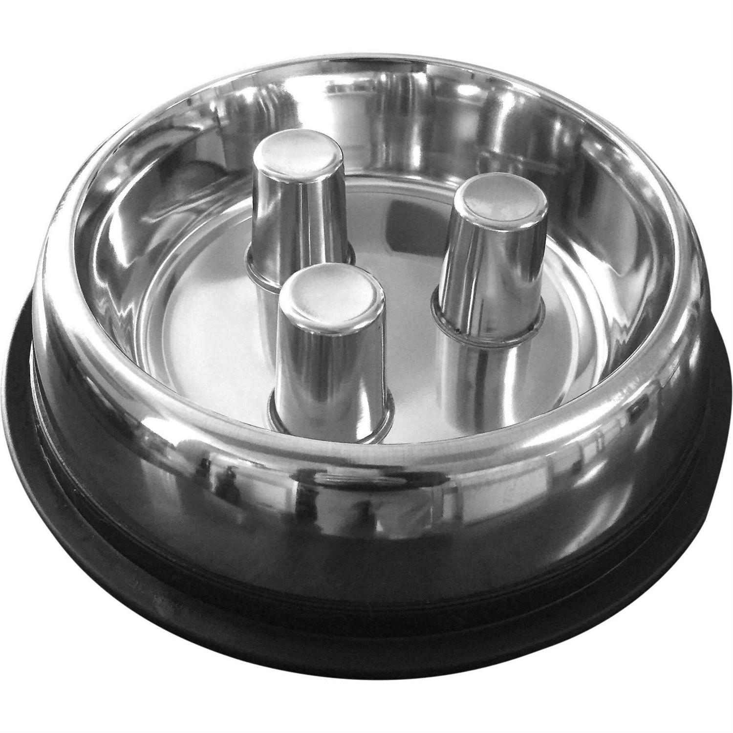 Qt Dog Stainless Steel Brake-Fast Bowl