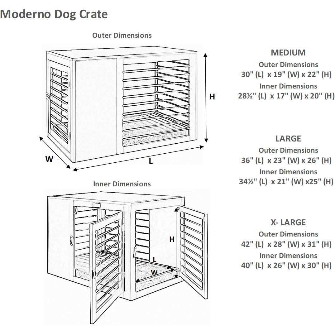 Bowsers Moderno Dog Crate