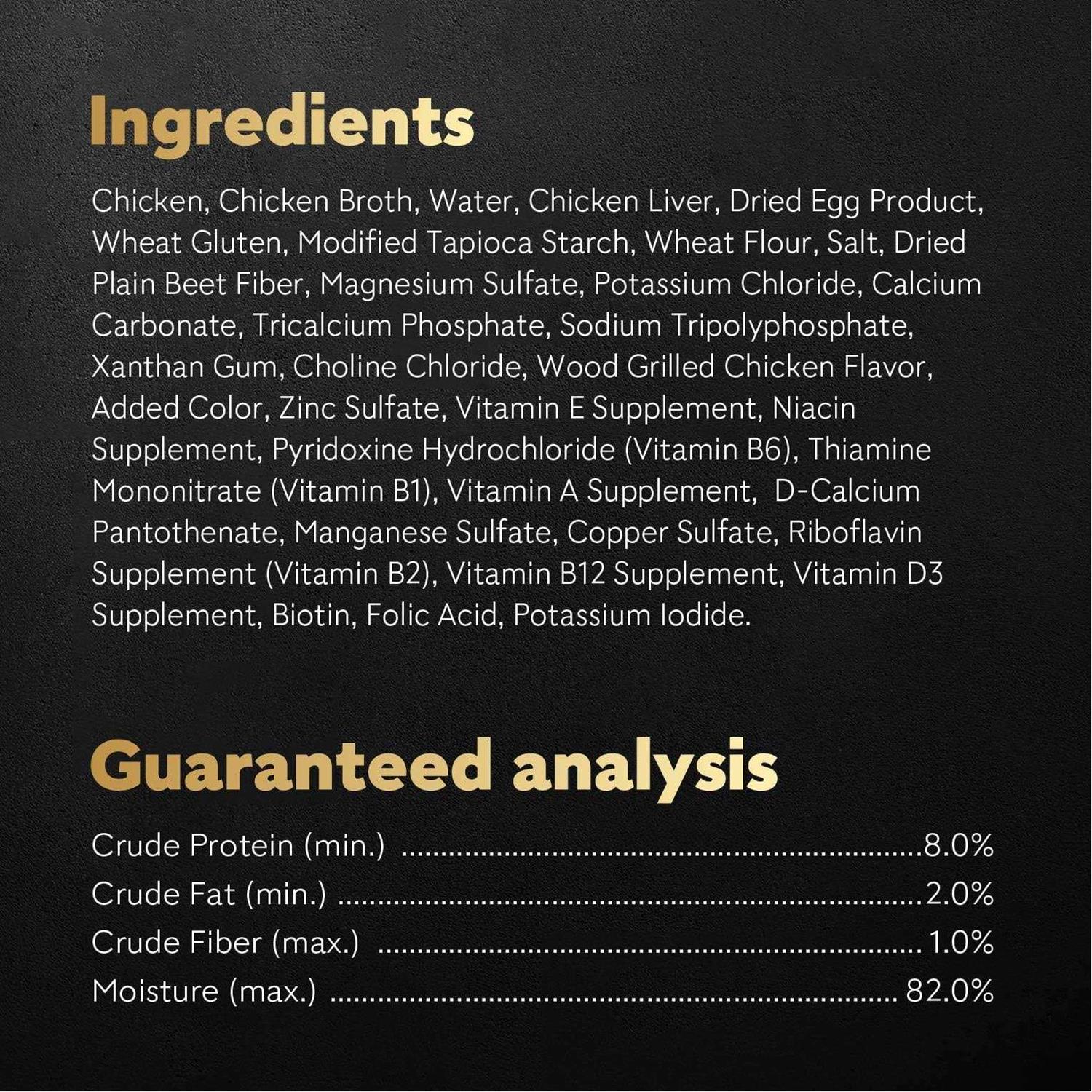 Cesar Filets in Gravy Wet Dog Food Wood-Grilled Chicken Flavor