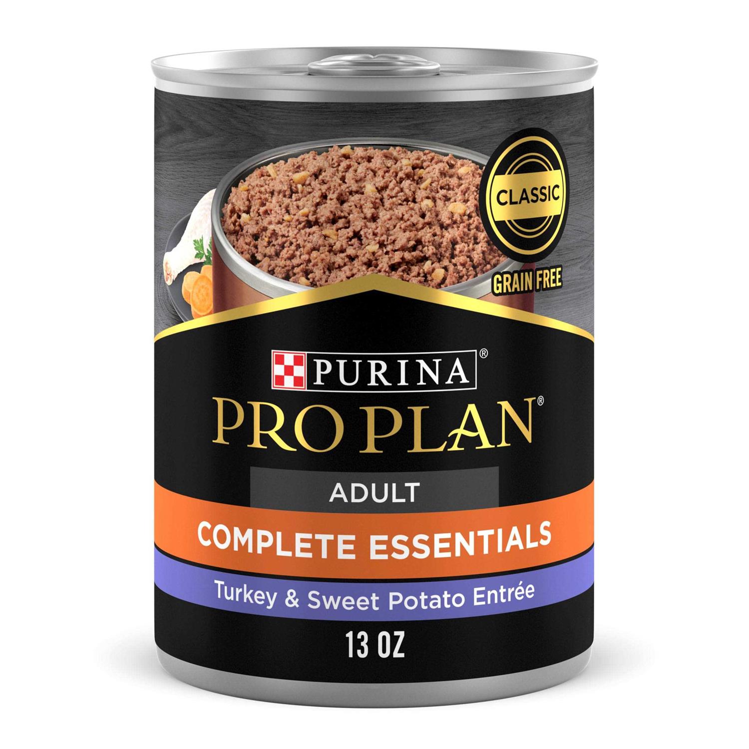 Purina Pro Plan Savor Adult Grain-Free Classic Turkey & Sweet Potato Entree Canned Dog Food