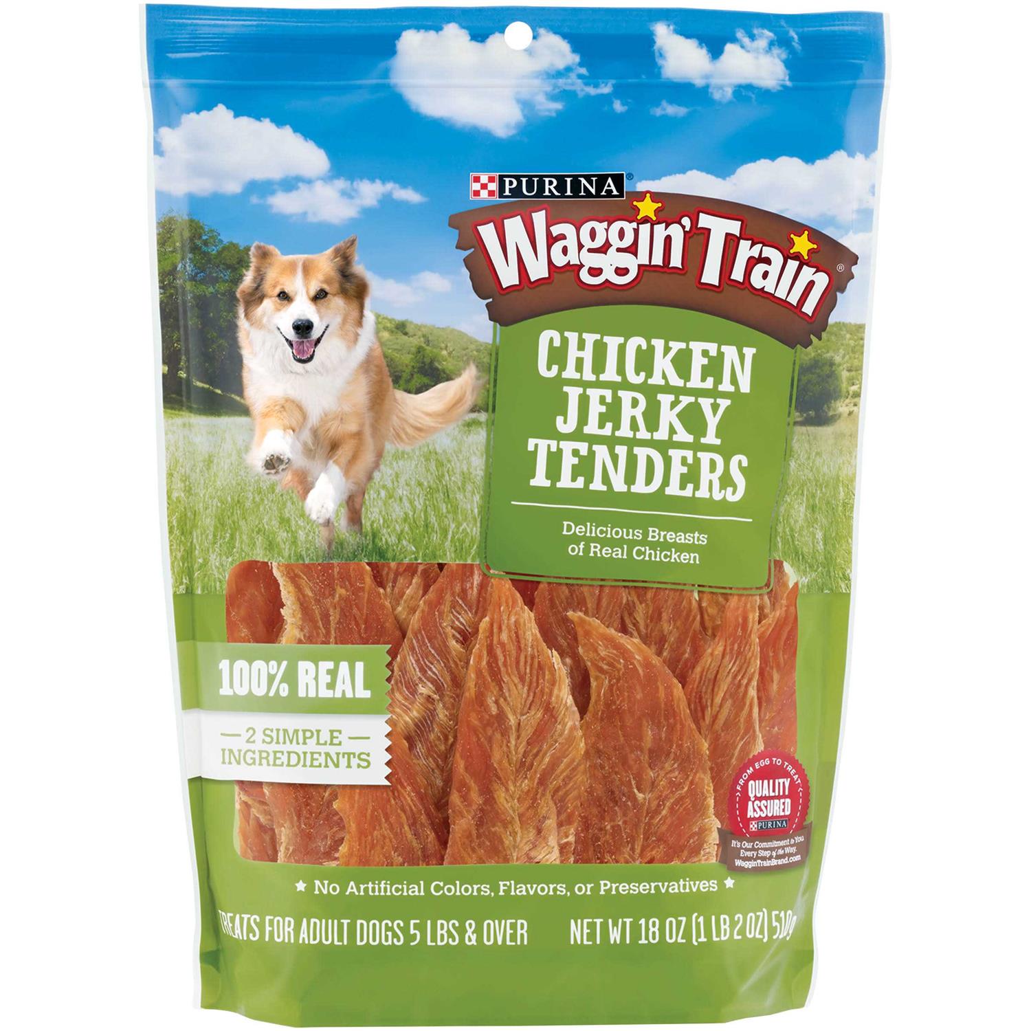 Waggin Train Chicken Jerky Dog
