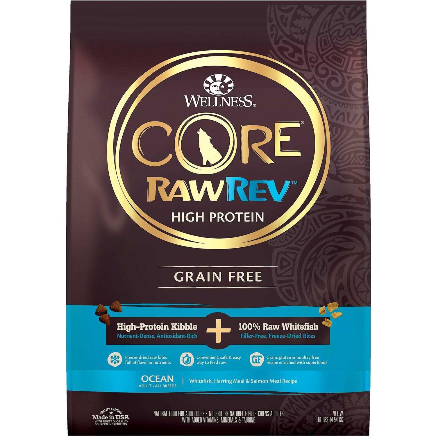 Wellness CORE RawRev Grain Free Whitefish Dog Food