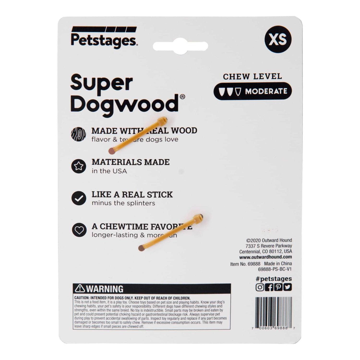 Petstages Dogwood Stick Dog Chew Toy