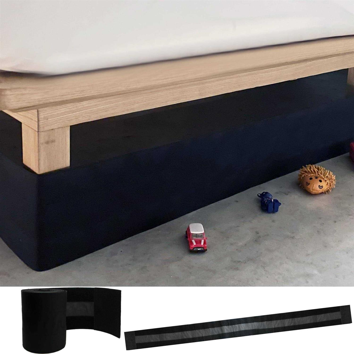 ecohomes under bed blocker for pets under the bed gap blocker keeps out toys, pet dogs and cats from going underneath your