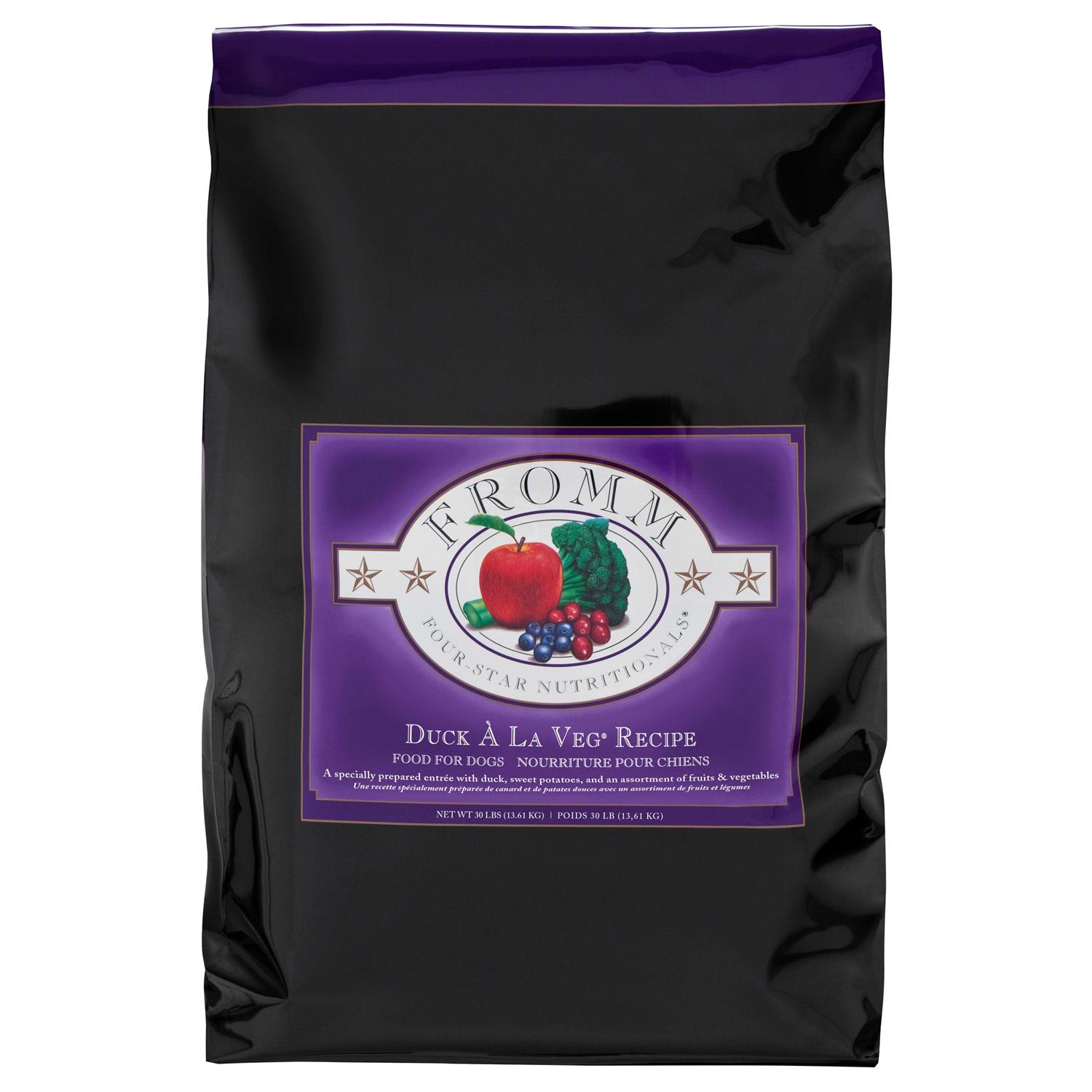 Fromm Four Star Duck A La Veg Dog Food