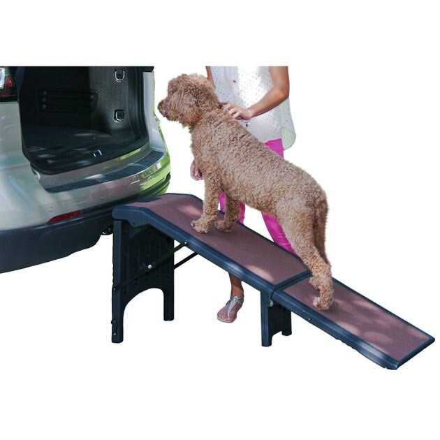 Free-Standing Extra Wide Pet Ramp Pet Gear