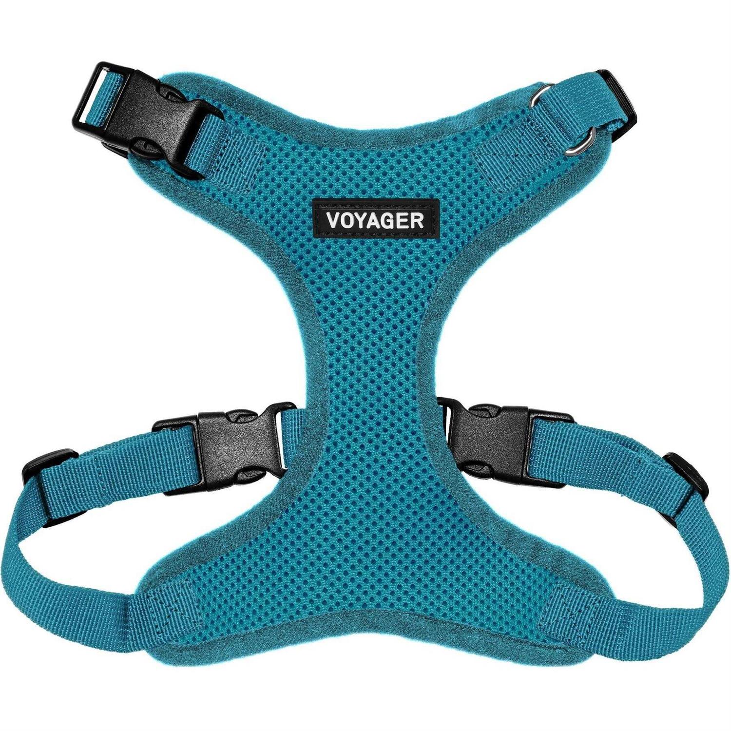 Voyager Step-in Lock Pet Harness All Weather Mesh, Adjustable Step in Harness for Cats and Dogs by Best Pet Supplies