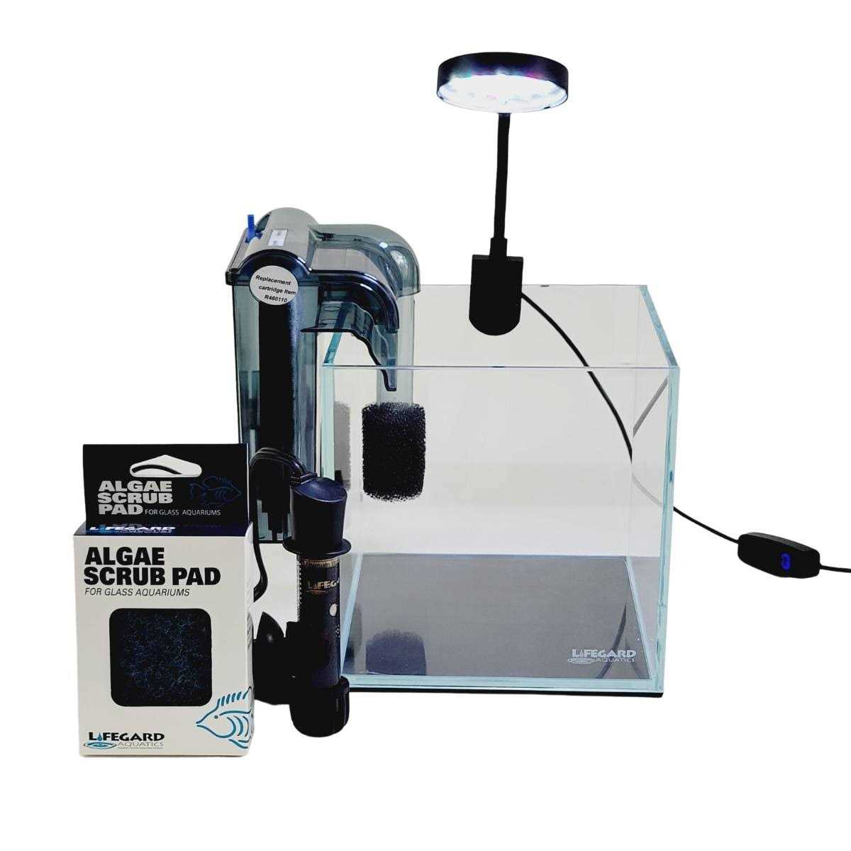 Lifegard Nano Cube Low Iron Ultra Clear Glass Tank