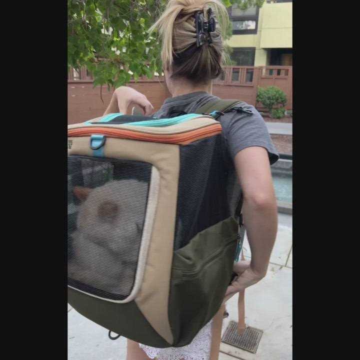 Your Cat Backpack The Navigator Earth Convertible Cat Backpack For Adventurous Cats and Humans
