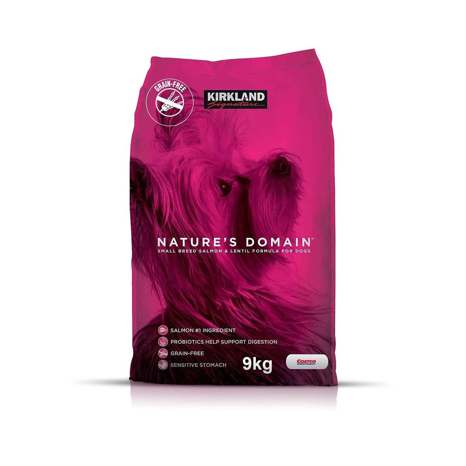 Kirkland Signature Natures Domain Small Breed Salmon & Lentil 20LB