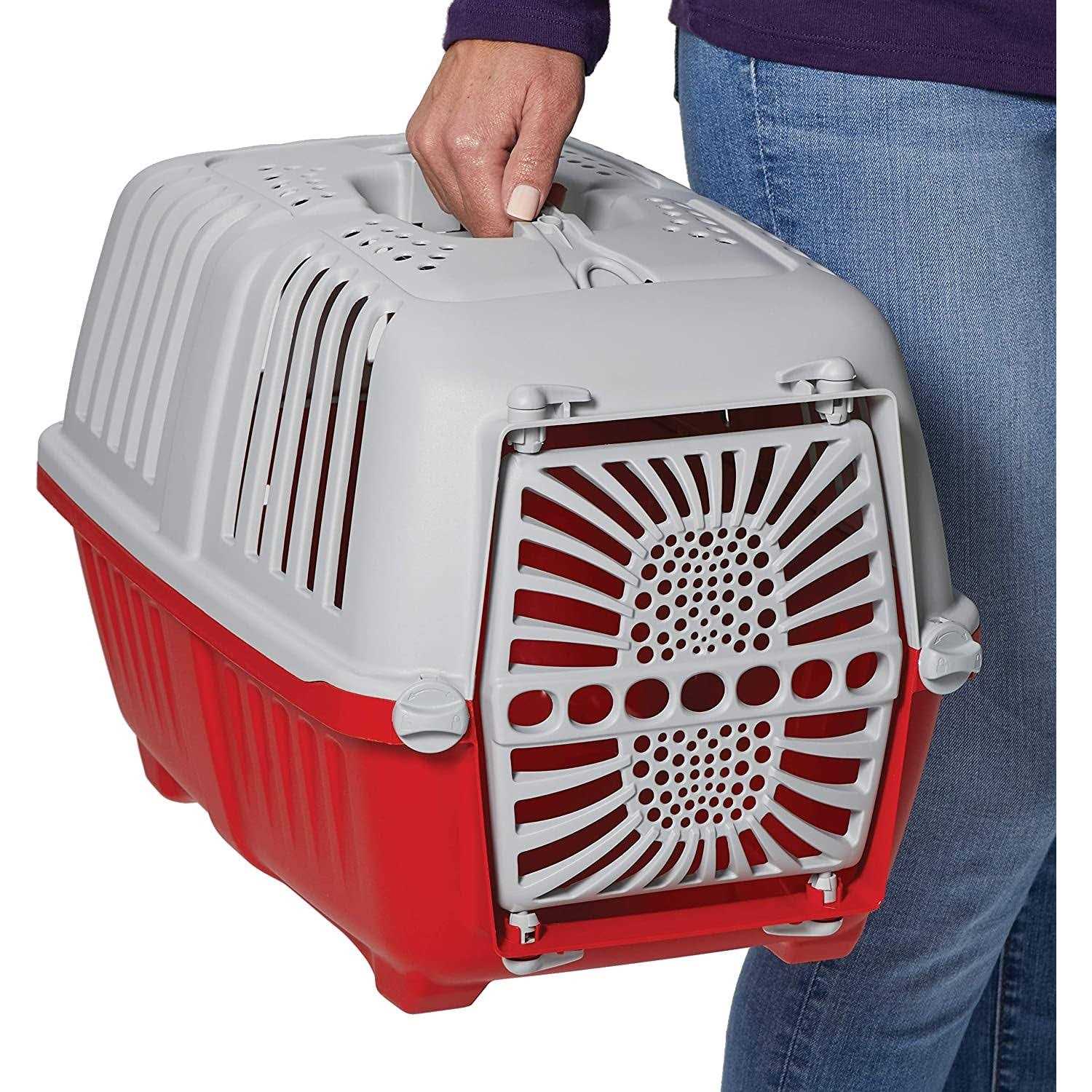 MidWest Spree Plastic Door Travel Carrier Pet Kennel