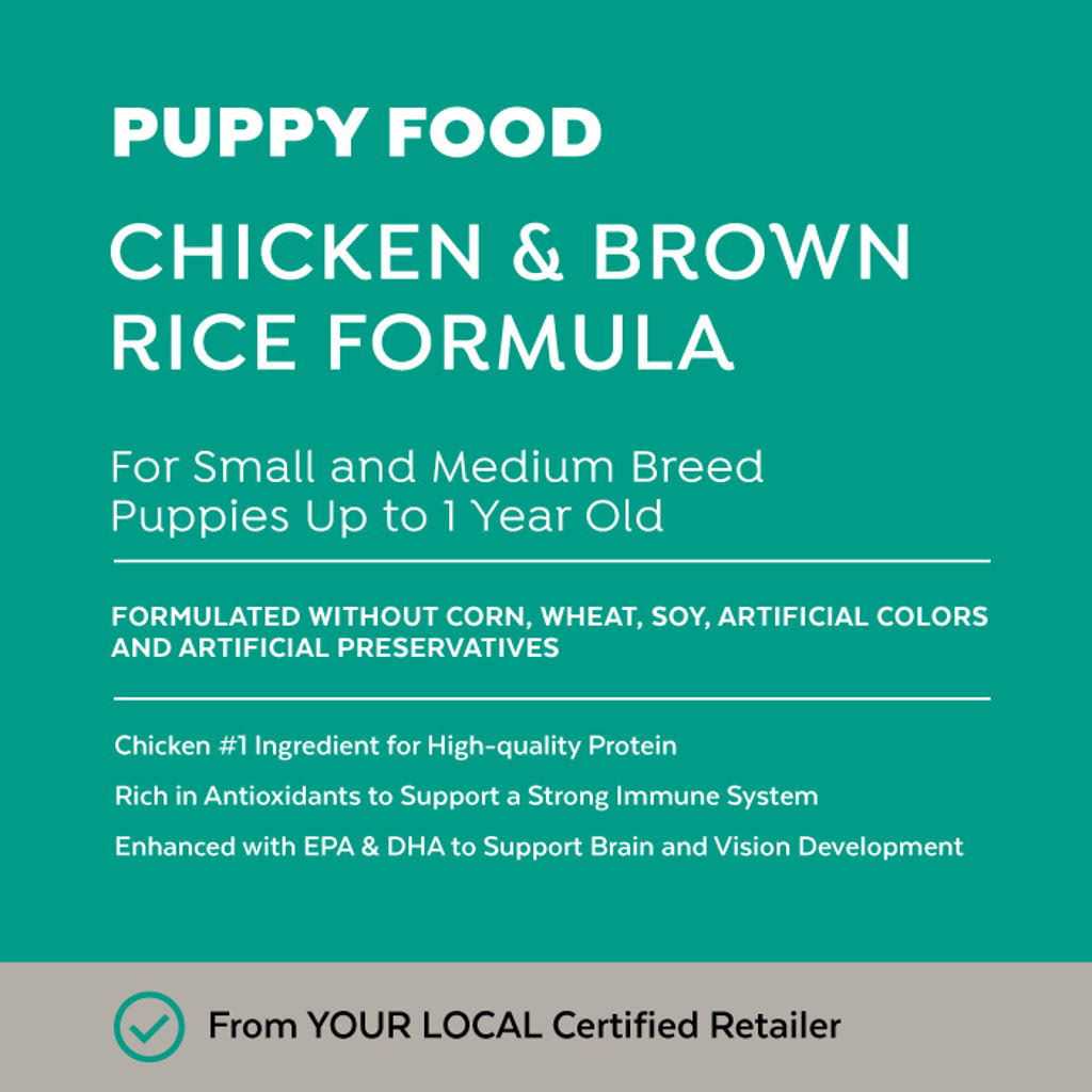 Exclusive Signature Chicken & Brown Rice Puppy Food