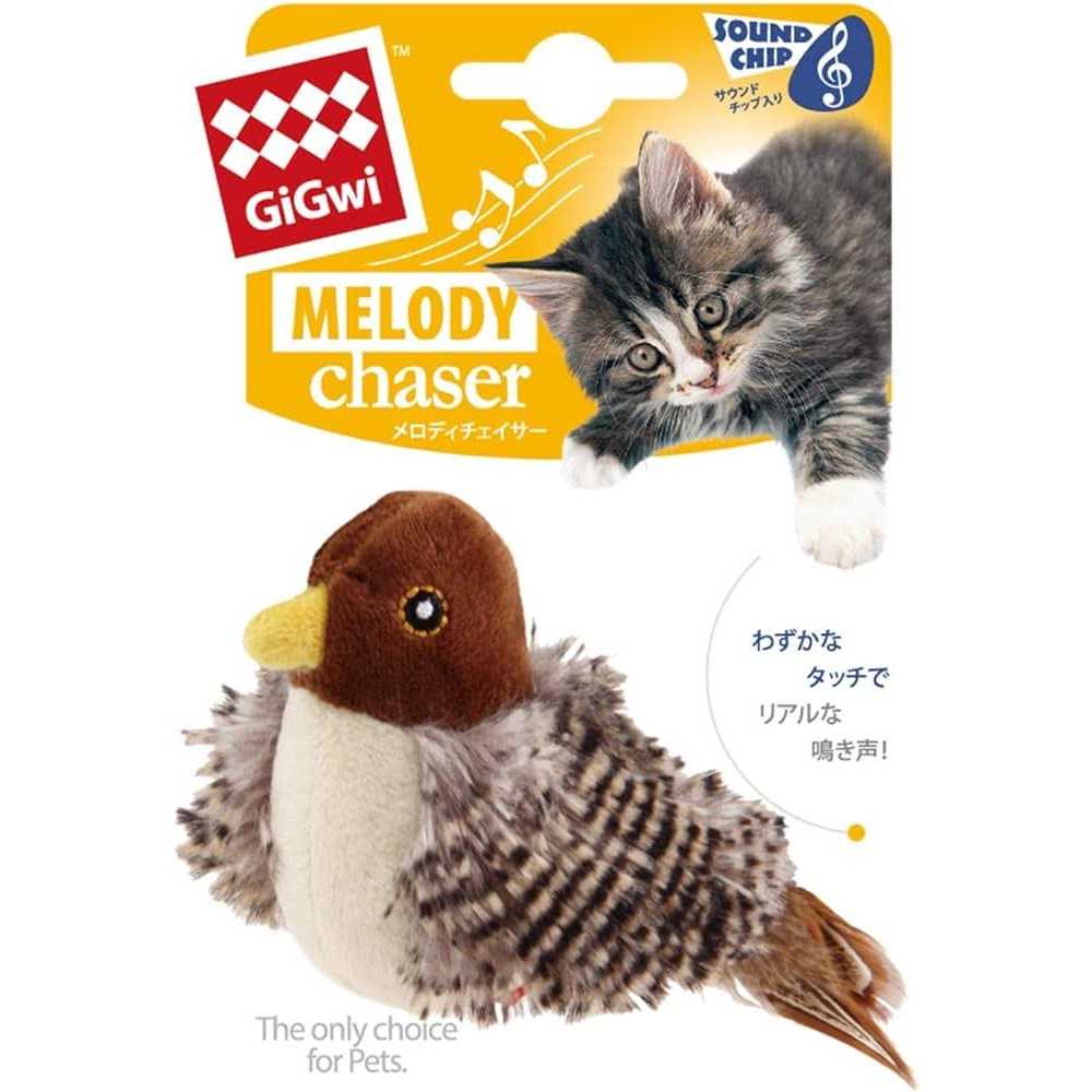 Gigwi Melody Chaser Motion Activated Bird