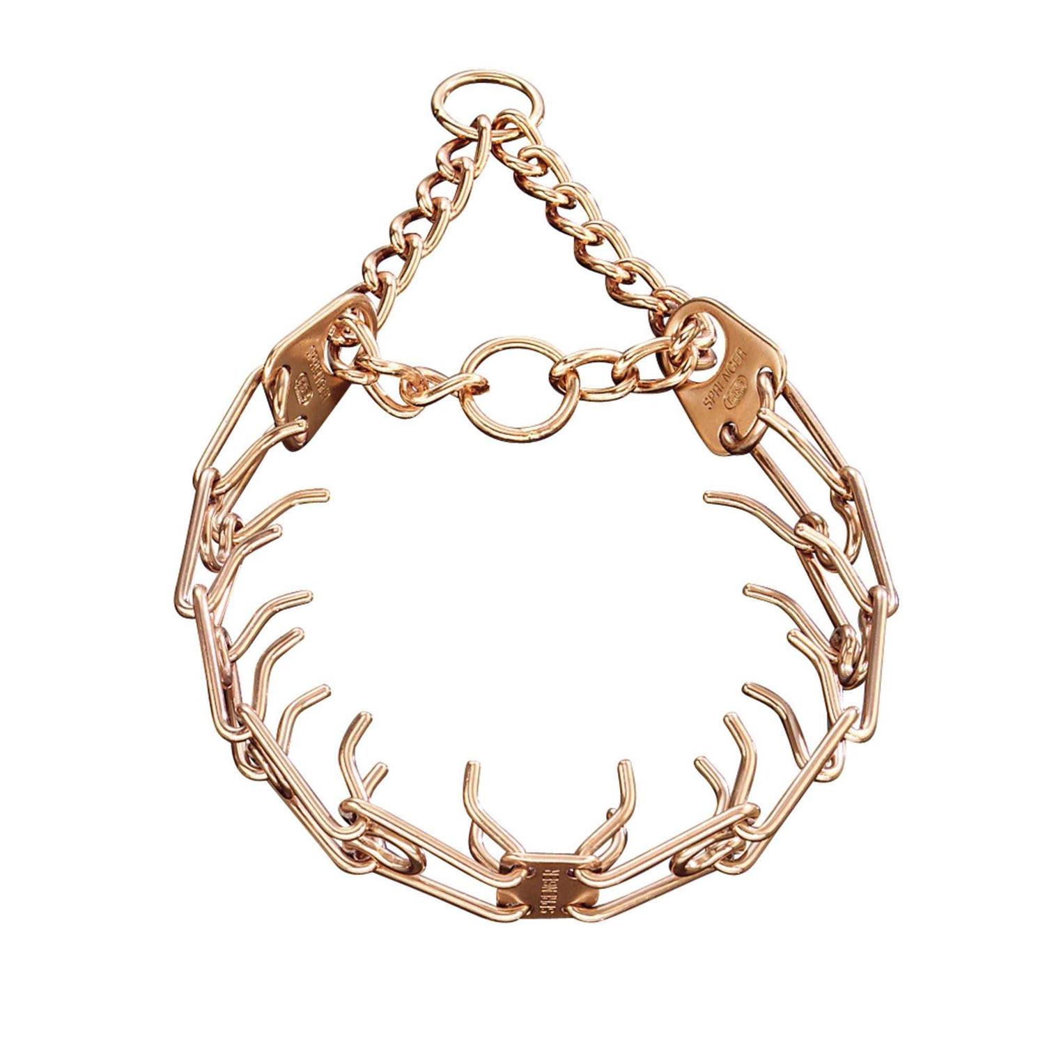 Herm Sprenger Curogan ULTRA-PLUS Training Collar with Center-Plate and Assembly Chain