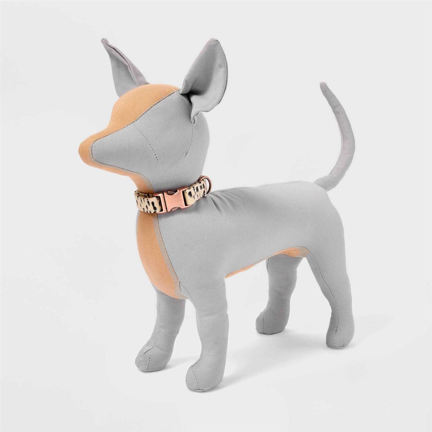 Boots & Barkley Animal Print Fashion Adjustable Dog Collar