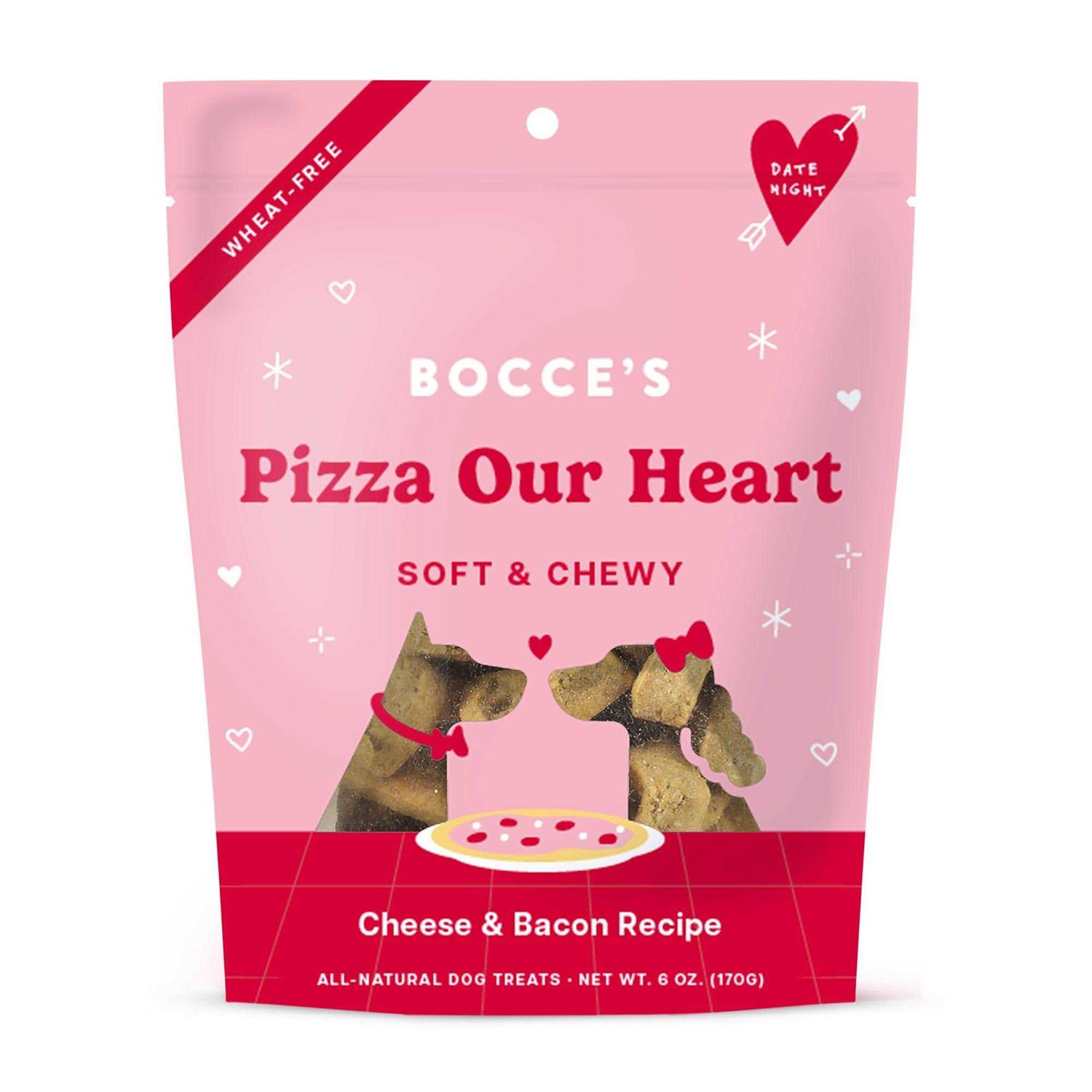 Bocce’s Bakery Pizza Our Heart Soft & Chewy Dog Treats