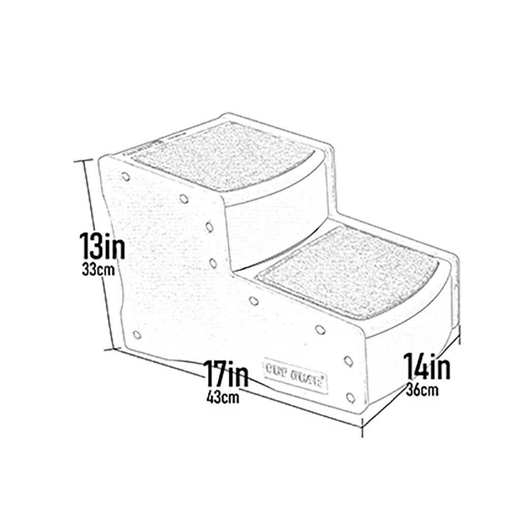 Easy 2 Step Pet Stair Pet Gear