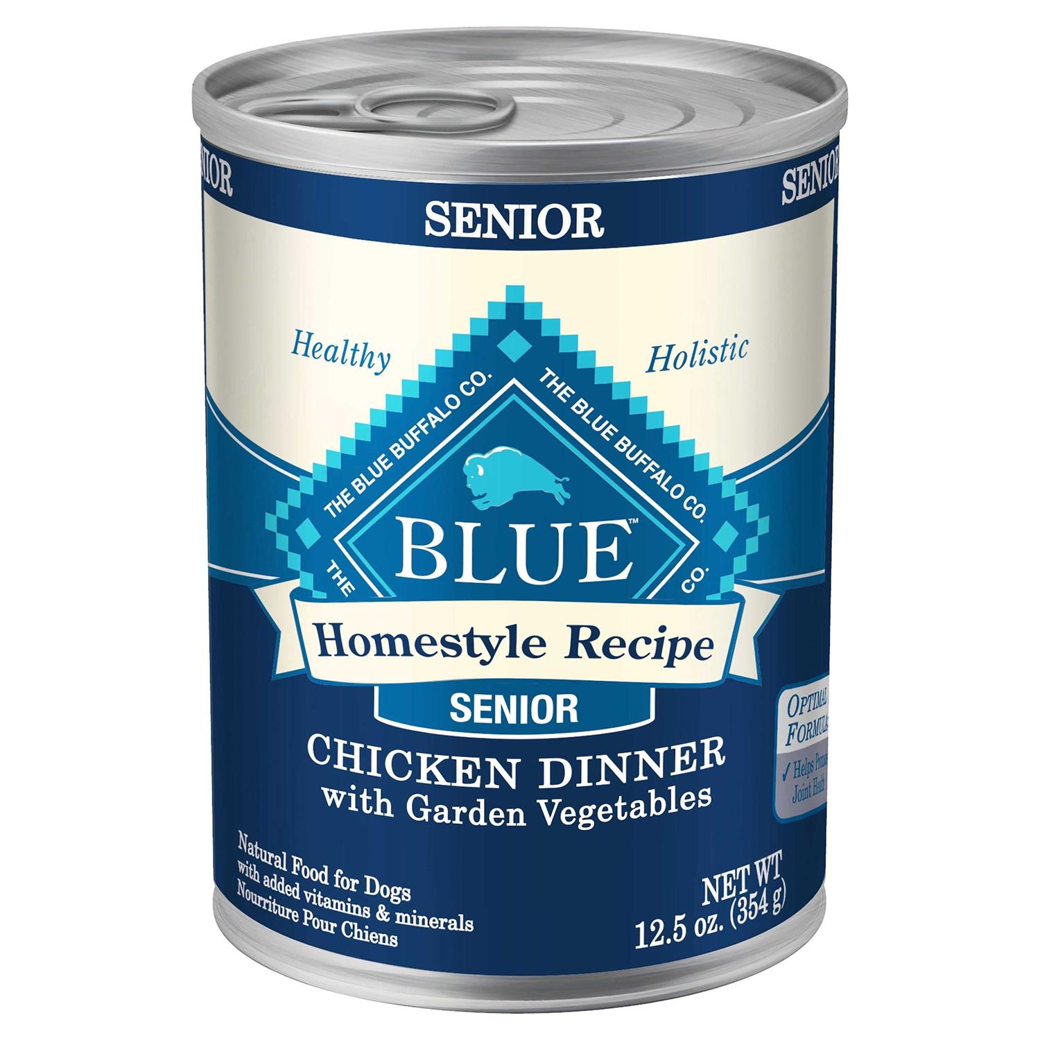 Blue Buffalo Homestyle Recipe Senior Dog Food Chicken Dinner